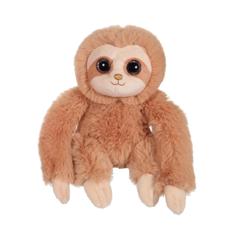  soft toy sloth browwn 16 cm 